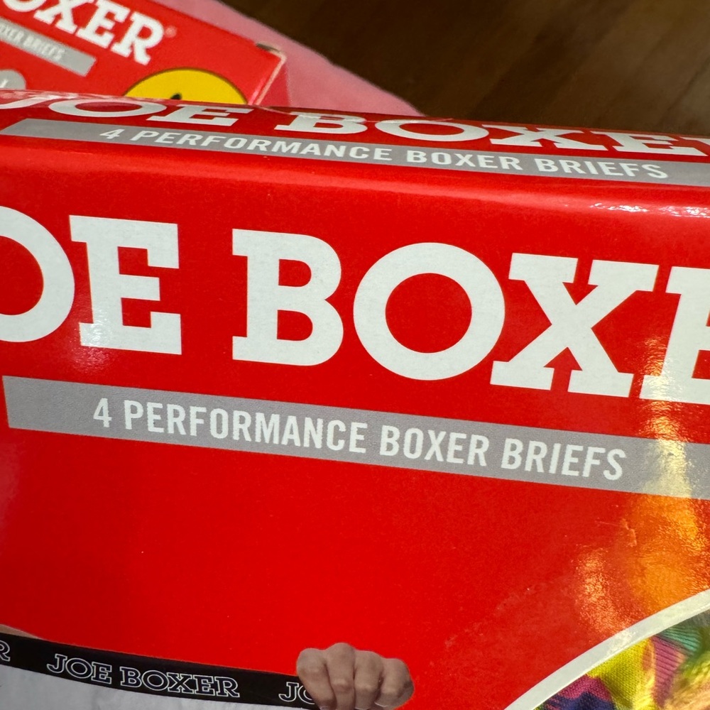 2 NEW Packs of Joe Boxer 4 Pack Men’s Boxer Briefs Performance Size L - Picture 6 of 13